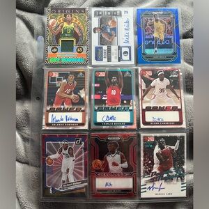 NBA/College signed cards